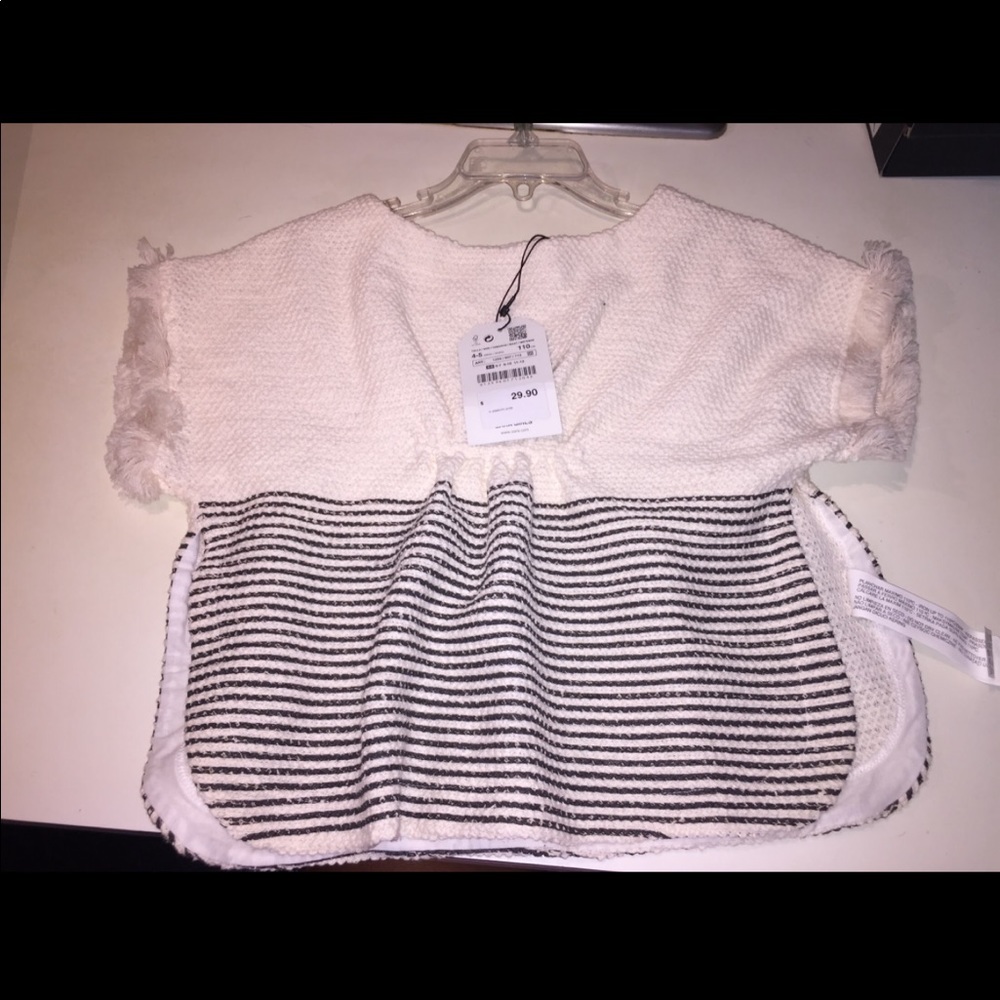 Zara girls tunic top